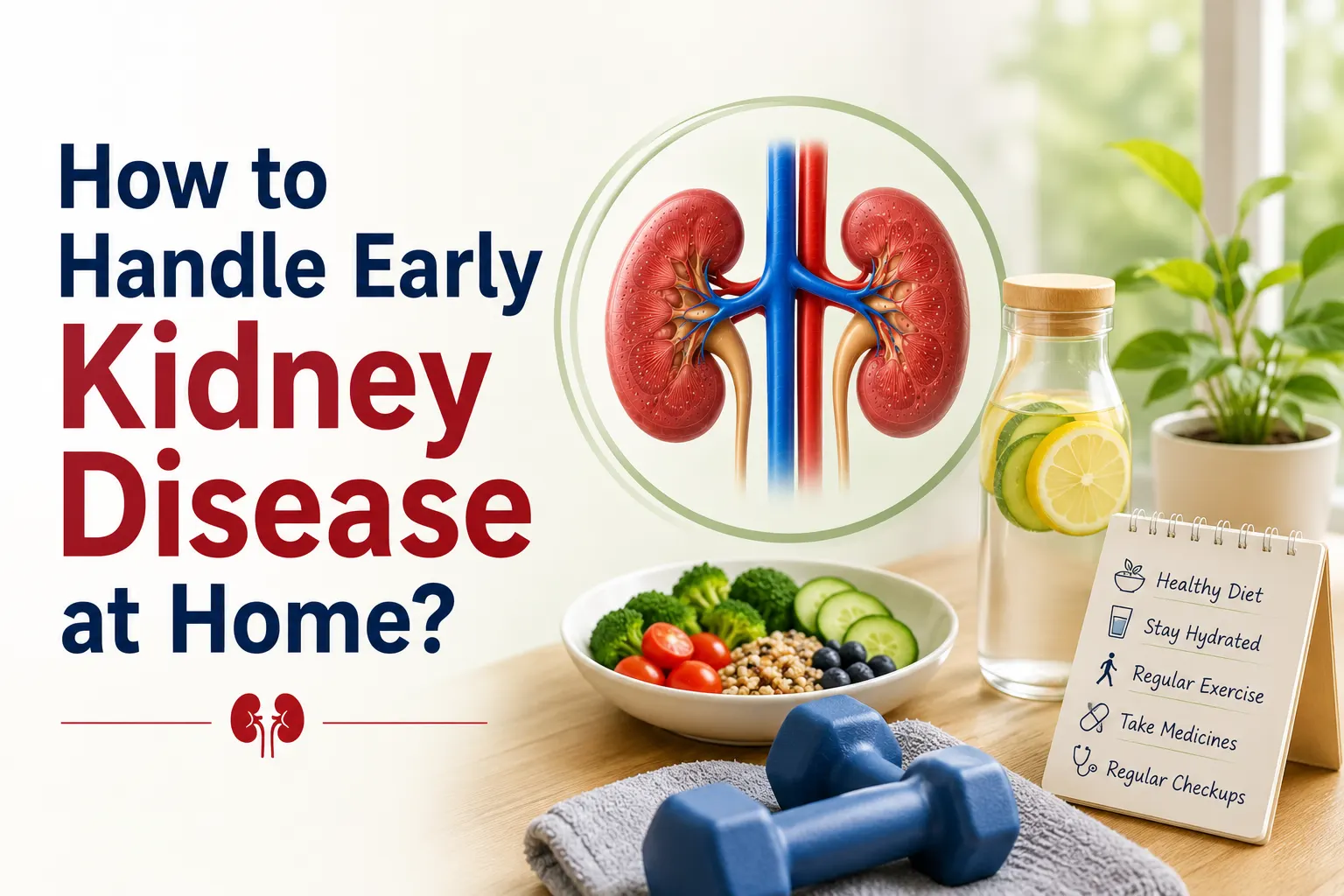 How to Handle Early Kidney Disease at Home?